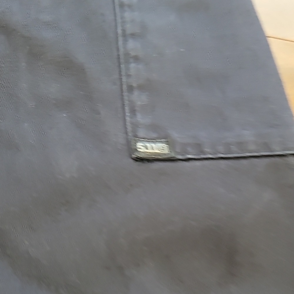 5.11 Tactical Men's Cargo Pants Size 36 Navy Blue Great Condition Work Utility - Picture 8 of 16